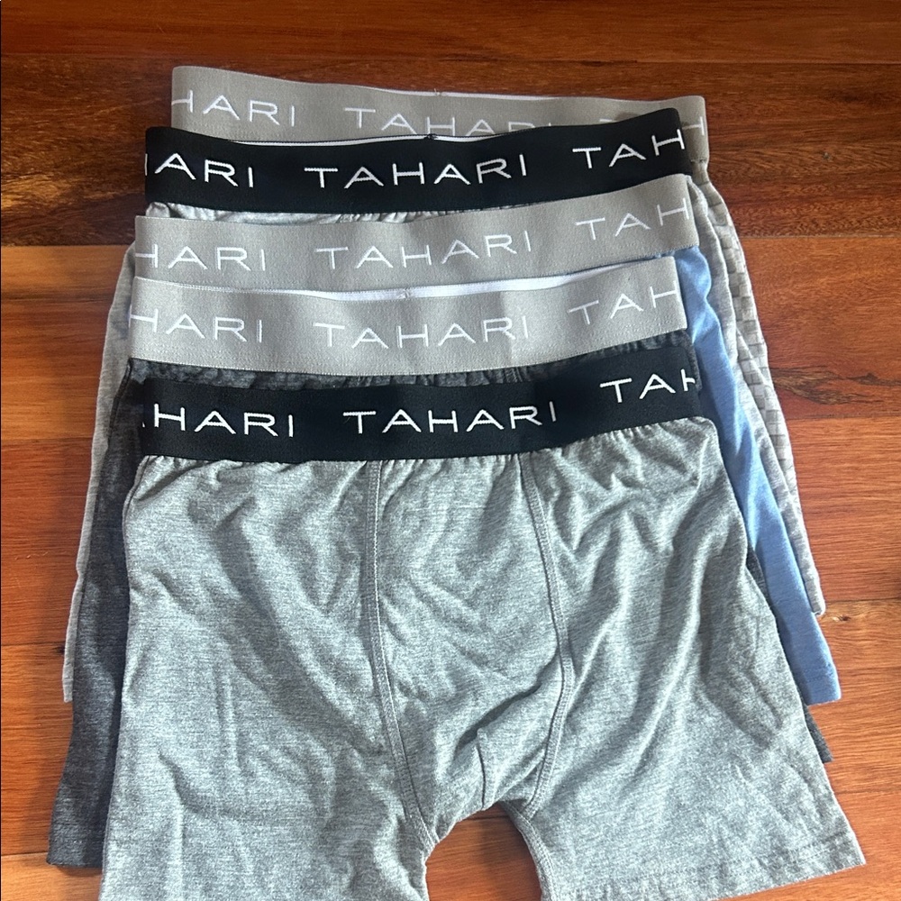 Tahari Boys 5-Pack 100% Cotton Boxer Briefs - Brand New- Never Worn